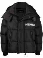 Dsquared2 Puffer Jas Maat L Met Bon!, Kleding | Heren, Jassen | Winter, Ophalen of Verzenden, Zo goed als nieuw, Zwart