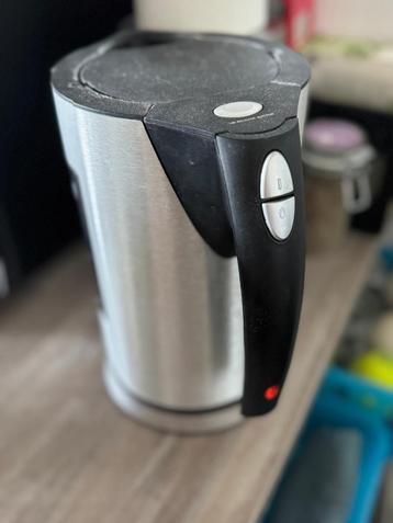 Design waterkoker RVS 1.7 ltr snoerloos kalkfilter kijkglas beschikbaar voor biedingen