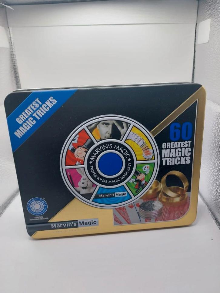 marvin's magic 60 greatest magic tricks, Kinderen en Baby's, Speelgoed | Educatief en Creatief, Zo goed als nieuw, Puzzelen, Ontdekken