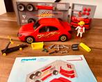 Playmobil sportwagen met werkplaats set 4321!!, Ophalen of Verzenden, Gebruikt, Complete set