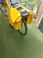 Gele dubbele fietstas., Ophalen of Verzenden, Zo goed als nieuw