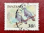 Afrikaanse houtduif - Tanzania - 1991, Verzenden, Gestempeld, Dier of Natuur