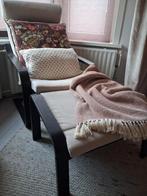 Ikea Poang stoel met Voetenbank, Huis en Inrichting, Fauteuils, Ophalen