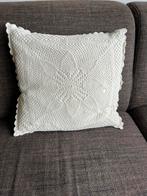 Sierkussen 45x45 cm met gehaakte sloop, Ophalen, Gebruikt, Vierkant