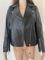 New leather jacket Sandro, Nieuw, Maat 38/40 (M), Zwart, Sandro