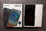 Nokia X10 + lederen case., Ophalen of Verzenden, Zo goed als nieuw, Zwart