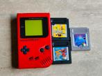Mooie rode en goed werkende Game Boy classic met 3 games, Ophalen of Verzenden, Zo goed als nieuw, Game Boy Classic, Met games