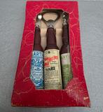 Vintage Flessenopeners Set - Martini, White Horse, Martell, Antiek en Kunst, Antiek | Bestek, Ophalen of Verzenden