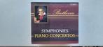 Beethoven Symphonies Piano Concertos set 6 CD, Ophalen, Classicisme, Zo goed als nieuw, Orkest of Ballet