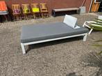 Ligbed / loungebed XXL  195x100x46cm NU 249,-, Tuin en Terras, Ophalen, Nieuw, Aluminium