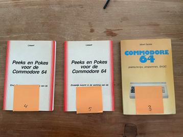 Commodore 64 - Boeken (5 euro per stuk) beschikbaar voor biedingen