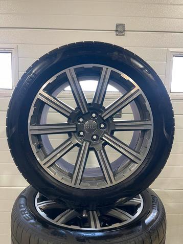 Audi Q7 Velgenset Zomer 285/45/R20 Pirelli P-Zero beschikbaar voor biedingen