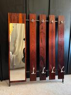 Palissander vintage kapstok, Wandkapstok, Ophalen of Verzenden, Zo goed als nieuw, Minder dan 100 cm
