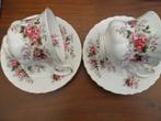 Royal Albert Lavender Rose kop en schotel 2 stuks, Antiek en Kunst, Antiek | Servies los, Ophalen of Verzenden