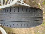 4 prima zomerbanden met velg te koop., Ophalen, Gebruikt, 15 inch, 185 mm