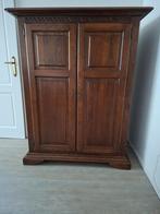 Koloniale eiken houten kast computerkast bureau werkplek, Antiek en Kunst, Antiek | Meubels | Kasten, Ophalen