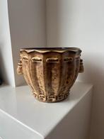 Vintage retro grote bloempot West Germany, Rond, Ophalen of Verzenden, Zo goed als nieuw, Minder dan 25 cm