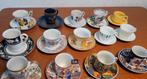 14 kleine kop schotel demitasse espresso kopje vintage mini, Huis en Inrichting, Ophalen of Verzenden, Zo goed als nieuw, Overige stijlen