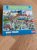 That's Life Puzzel - 1000 stukjes nr 371420, Ophalen of Verzenden, 500 t/m 1500 stukjes, Zo goed als nieuw, Legpuzzel