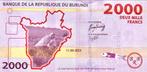 2000 Francs Burundi 2023 Bankbiljet UNC #BU4, Postzegels en Munten, Bankbiljetten | Afrika, Los biljet, Burundi, Verzenden