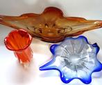 Murano - 3 stuks vintage glasobjecten, Antiek en Kunst, Antiek | Glas en Kristal, Ophalen of Verzenden