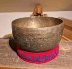 Oude Tibetaanse klankschaal - 16cm, 690gr, Antiek en Kunst, Ophalen of Verzenden