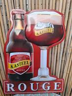 Reclamebord Kasteelbier, Ophalen of Verzenden, Nieuw, Reclamebord, Plaat of Schild, Overige merken