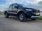 Ford Ranger 2.0 Ecoblue 213pk Aut 2020 Zwart, Auto's, Bestelauto's, Automaat, USB, 2202 kg, 4 cilinders