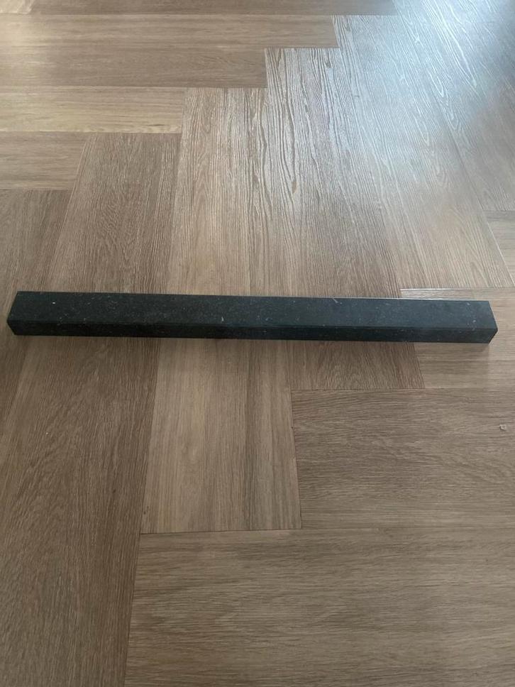 Antraciet natuursteen dorpel - 850mm, Doe-het-zelf en Verbouw, Plinten en Afwerking, Nieuw, Overige typen, Hardsteen, Minder dan 100 cm