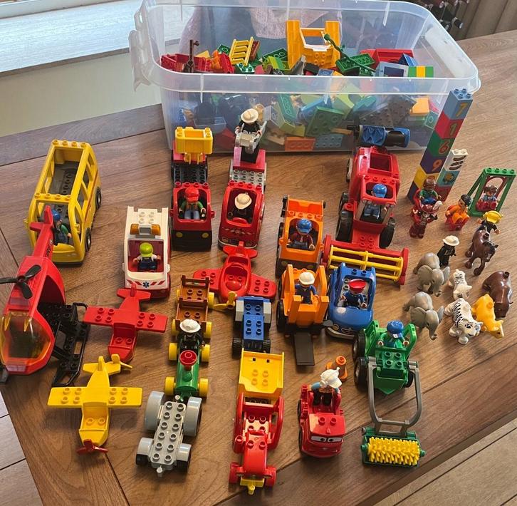 Duplo, Kinderen en Baby's, Speelgoed | Duplo en Lego, Zo goed als nieuw, Duplo, Losse stenen, Ophalen