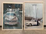 Volvo Amazon Dealer Posters, Met lijst, Deurposter of groter, Ophalen of Verzenden, Reclame