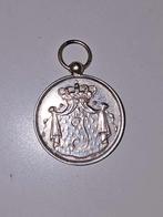 Zilveren Trouwe Dienst medaille model "J", Ophalen of Verzenden, Landmacht, Nederland, Lintje, Medaille of Wings