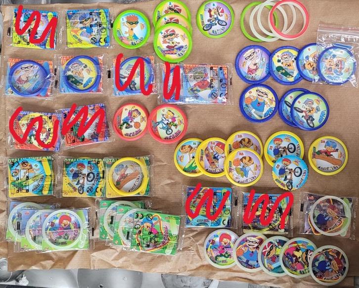 Stunt Wheels, Verzamelen, Flippo's, Overige typen, Adventure, Cheetos 24 Game, Chester Cheetos, Flying, Gouden Flippo's, Griezel