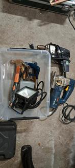Diverse handgereedschappen, decoupeerzaag, boormachine, Ophalen of Verzenden, Boormachine