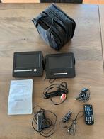Draagbare DVD speler met 2 schermpjes, Audio, Tv en Foto, Dvd-spelers, Ophalen of Verzenden, Overige merken