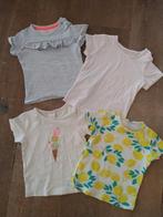 Set kleren meisje maat 80 - 4 t-shirts, Kinderen en Baby's, Babykleding | Maat 80, Meisje, Shirtje of Longsleeve, Gebruikt, Ophalen of Verzenden