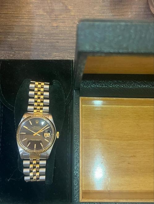 Rolex datejust 16013, Sieraden, Tassen en Uiterlijk, Horloges | Heren, Zo goed als nieuw, Rolex, Staal, Ophalen