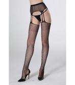 Jarretel Panty Zwart - S/L, Kleding | Dames, Leggings, Maillots en Panty's, Zwart, Nieuw, Ophalen of Verzenden, Maat 44/46 (L)