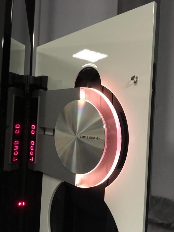 Beosound 9000 Custom made White - Black bang olufsen b&o, Audio, Tv en Foto, Cd-spelers, Refurbished, Overige merken, Wisselaar