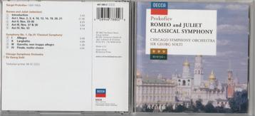 Prokofiev-Romeo&Juliet/Classical Symph-ChicagoSympony-Solti beschikbaar voor biedingen