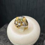 14k gouden ring leeuw kop, Sieraden, Tassen en Uiterlijk, Ringen, Ophalen of Verzenden, Nieuw, Goud