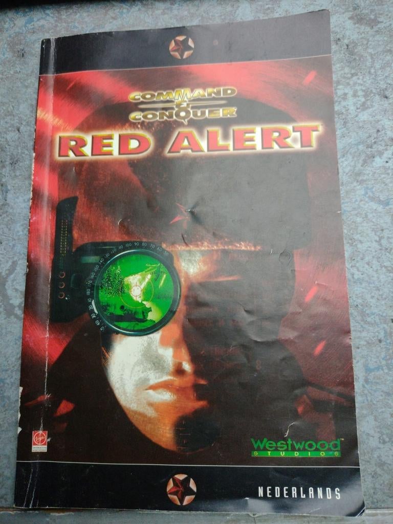 Red Alert (handleiding), Avontuur en Actie, Gebruikt, 1 speler, Ophalen of Verzenden