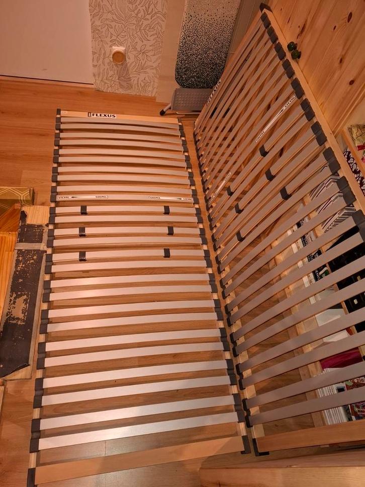 Lattenbodem 80x200 - 2 stuks,  Zo Goed Als Nieuw!, Huis en Inrichting, Slaapkamer | Matrassen en Bedbodems, Zo goed als nieuw
