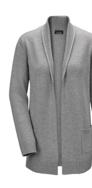 Goldner Cardigan vest 100% Merino Wol - Maat 48 - ZGAN beschikbaar voor biedingen