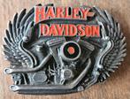 Harley Davidson gesp buckle USA, Ophalen of Verzenden, Gedragen, Overige kleuren, Minder dan 95 cm