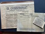 WO1 Lot documenten voedselschaarste / distributie 1914-1918, Ophalen of Verzenden, Overige soorten, Nederland, Overige typen