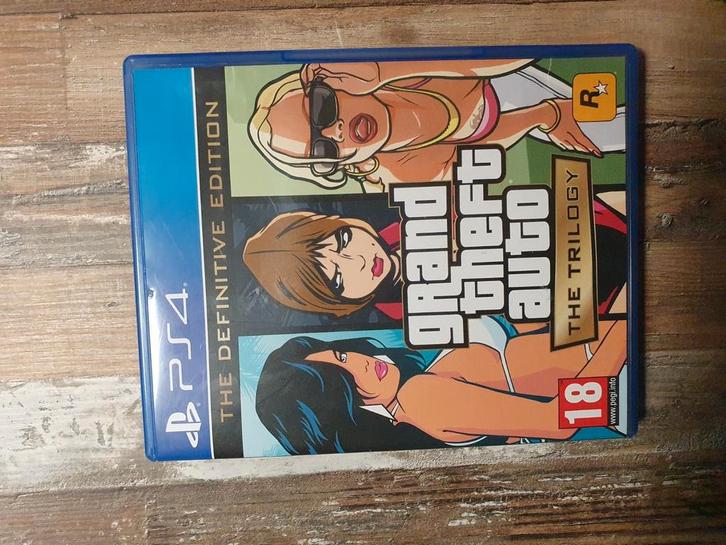 Grand Theft Auto: The Trilogy – The Definitive Edition, Spelcomputers en Games, Games | Sony PlayStation 4, Zo goed als nieuw