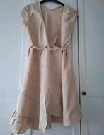 Didi linnen/zijde/katoen jurk maat S, Kleding | Dames, Beige, Didi, Ophalen of Verzenden, Zo goed als nieuw