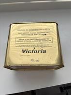 Vintage Victoria Noodbiscuits Blik - Dec 1961 - Zeldzaam Ite, Ophalen of Verzenden