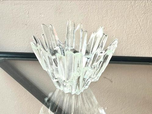 Vintage glazen schaal design Tauno Wirkkala, Antiek en Kunst, Antiek | Schalen, Ophalen of Verzenden